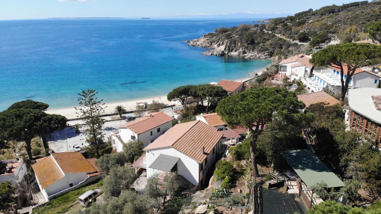 Appartamenti Cavoli - Vista Mare Con Terrazze, Clima E Posti Auto Spiaggia di Cavoli Bagian luar foto